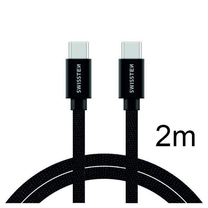 Swissten Textile Universāls Quick Charge 3