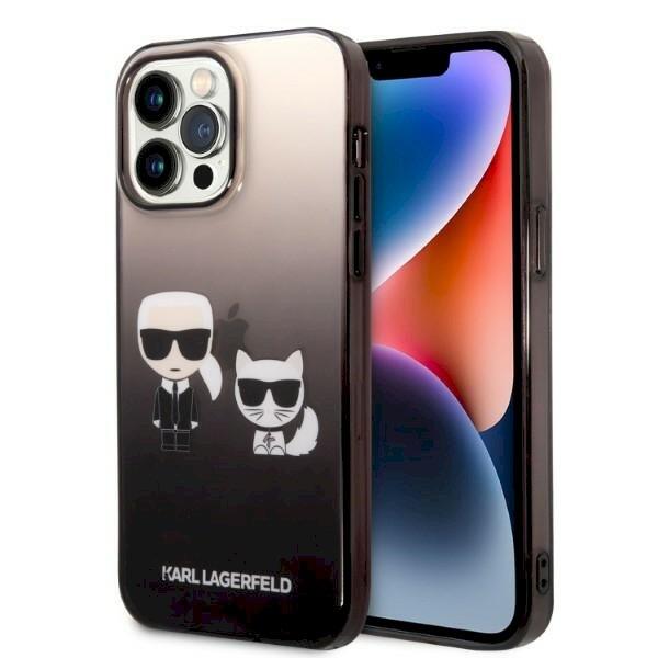 Karl Lagerfeld KLHCP14LTGKCK Aizsargapvalks priekš iPhone