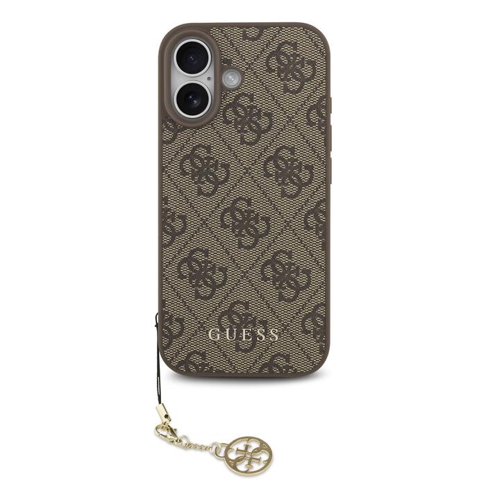 Guess 4G Charm Case Чехол для Apple iPhone 17 (GUHMP17SGF4GCW)