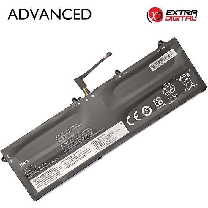 ExtraDigital Аккумулятор для ноутбука LENOVO L21M4PD8 4350mAh (NB482757)