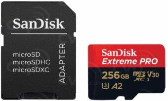 Sandisk MicroSDXC 256GB + SD Adapteris