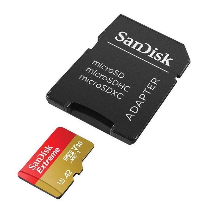 SanDisk Extreme Atmiņas Karte microSDXC +