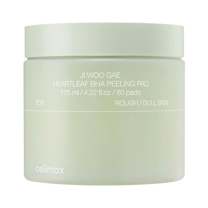 CELIMAX Ji Woo Gae Heartleaf BHA Peeling Пэды 125 ml 60 pcs (8809463992615)