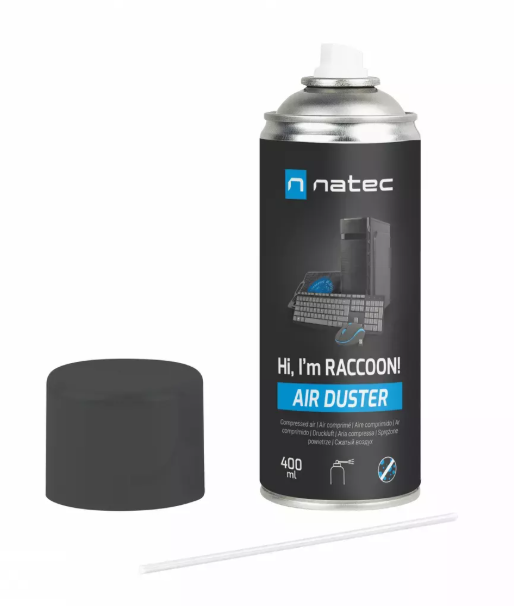 Natec Raccoon 400 Saspiests gaiss 400