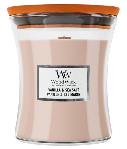 Woodwick Vanilla & Sea Salt Aromātiskā
