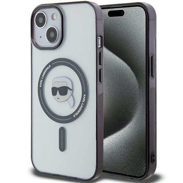 Karl Lagerfeld KLHMP15MHKHNOTK Aizsargapvalks priekš iPhone