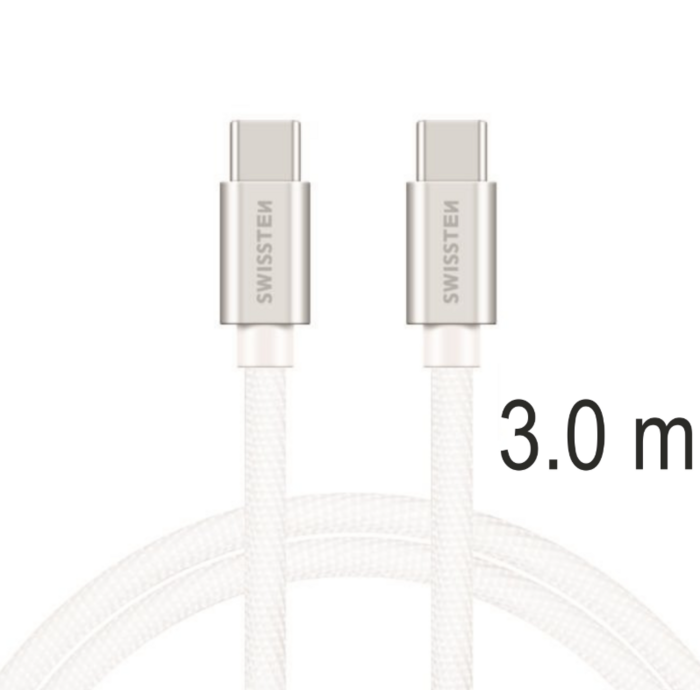 Swissten Textile Universāls Quick Charge 3