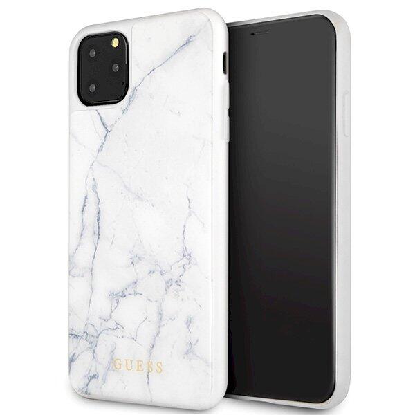 Guess GUHCN65HYMAWH Aizsargapvalks priekš iPhone 11