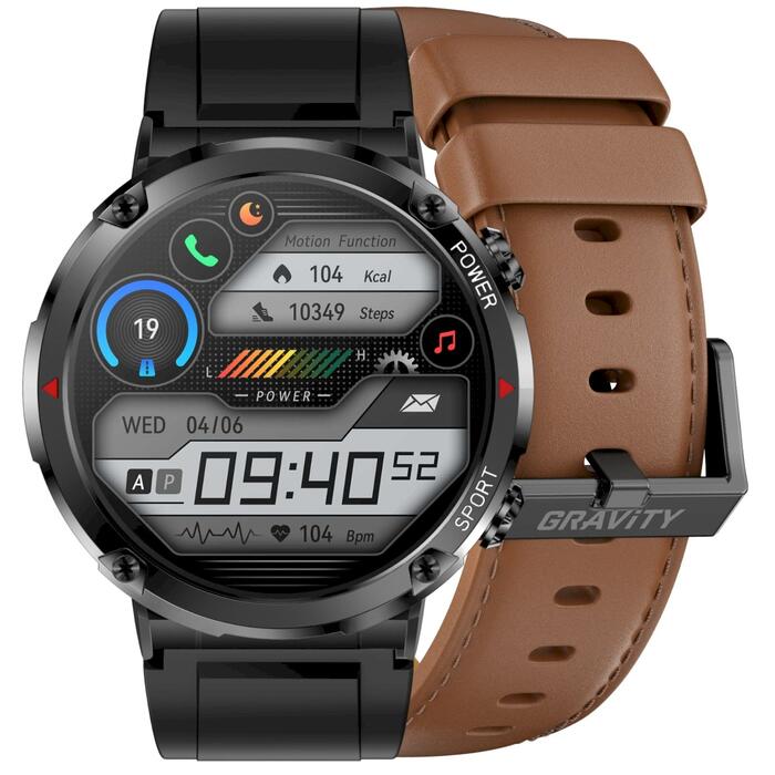 Smartwatch Gravity GT21-4 Смарт-часы / чёрный (GT21-4)