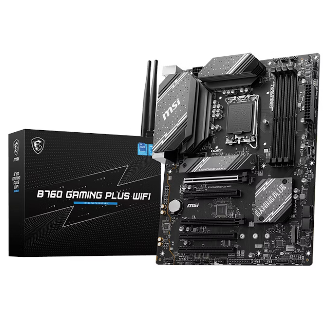 MSI B760 Gaming Plus WiFi Mātesplate Intel B760 / LGA 1700 / DDR5 (7D98-007R)