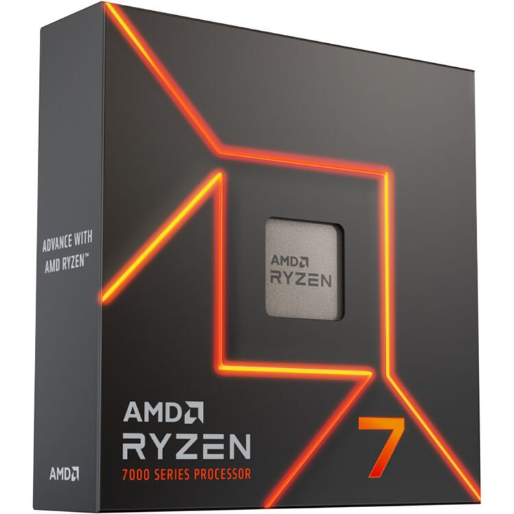 Процессор AMD Ryzen 7 7700X 4,5 GHz / 40MB / 105W / AM5 / Box (100-100000591WOF)