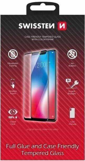 Swissten Full Face Color Frame Tempered