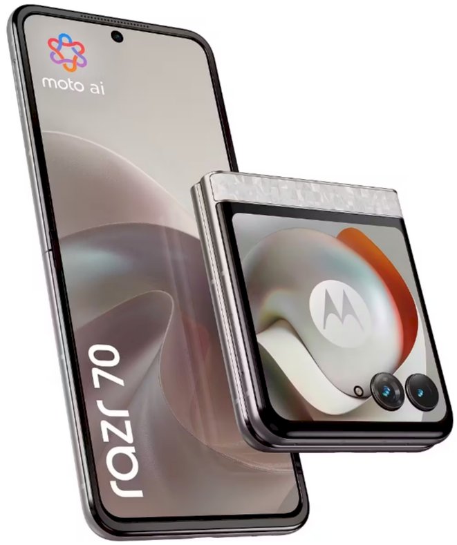 Motorola Razr 70 Viedtālrunis 8GB / 256GB Bright White (PBB60005SE)