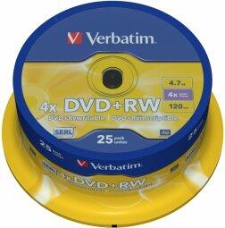 Verbatim Matricas DVD+RW SERL DLP 4