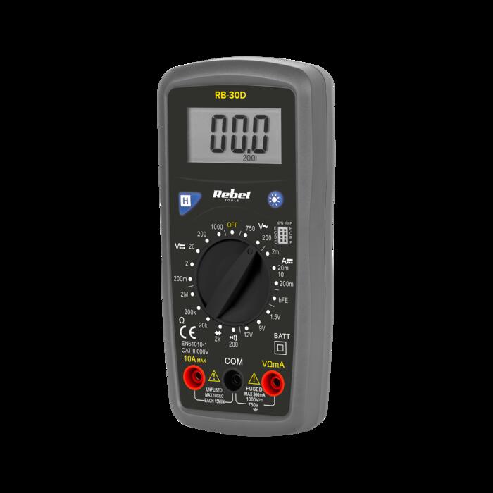 Rebel RB-30D Multimetrs (RB-30D)