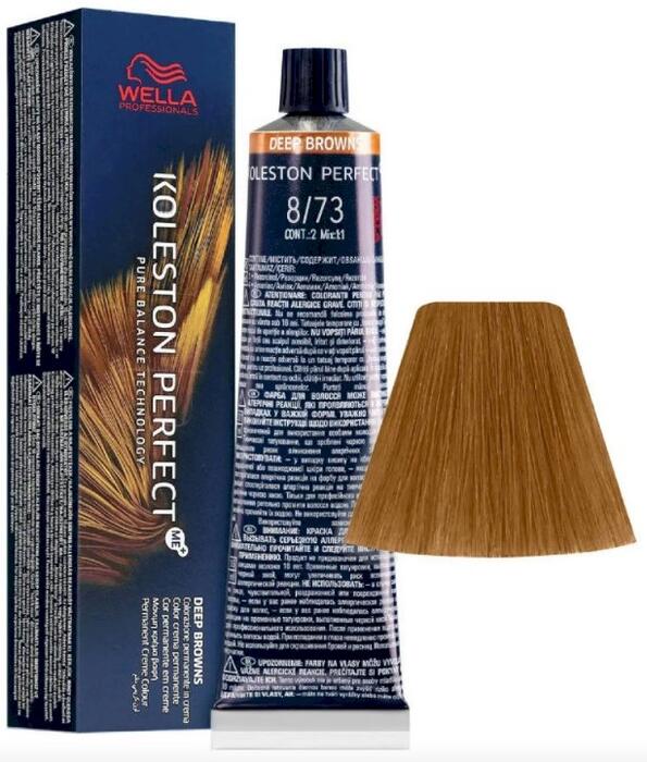 Wella Professionals Koleston Perfect Me+ Rich Naturals 8/73 Краска Для Волос 60 ml (8005610650166)