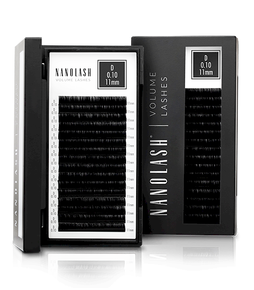 Nanolash Volume Lashes Накладные ресницы 0.05 C 9 mm (5905997306102)