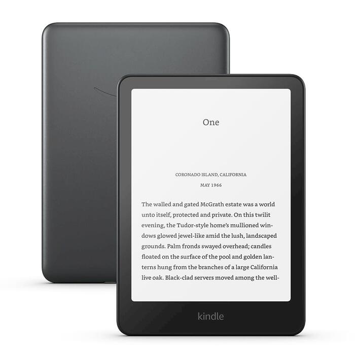 Amazon Kindle Paperwhite 12th Gen Signature Edition Электронная книга 32GB 7" / Metallic black (B0CFPN47NY)