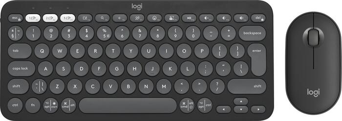 Logitech Pebble 2 Combo Komplekts QWERTY