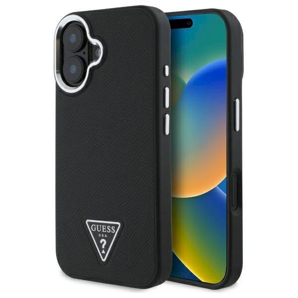 Guess GUHMP16MPGTSPSK Hardcase Grained Triangle MagSafe