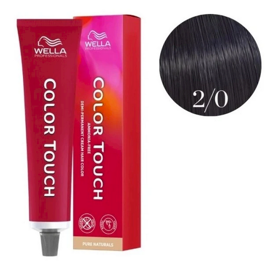 Wella Professionals Color Touch Pure Naturals 2/0 Краска Для Волос 60 ml (4015600044008)