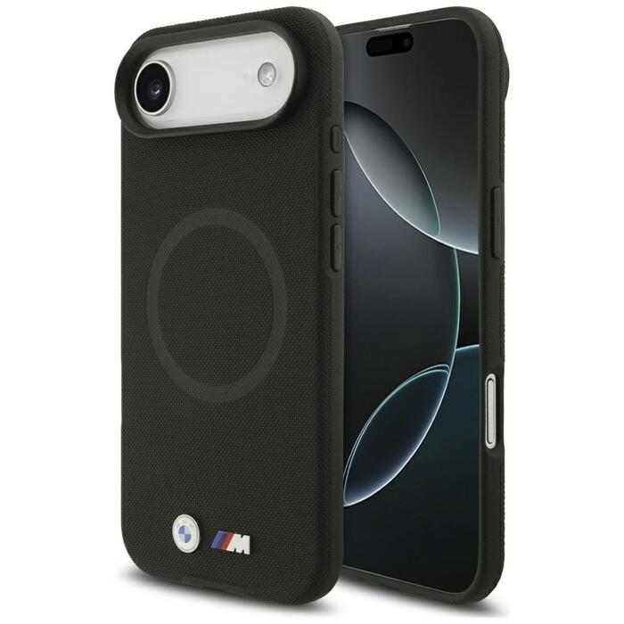 BMW M FW Metal Logo MagSafe Case Защитный Чехол для Apple iPhone 17 Air (BMHMP17M25PFWSMK)