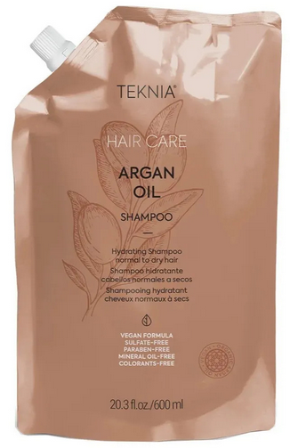 Lakmé Teknia Hair Care Argan Oil Шампунь Рефилл 600 ml (8429421448895)