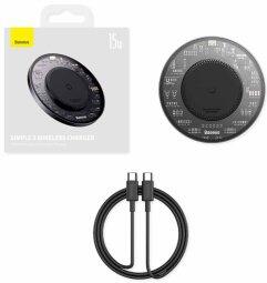 Baseus Simple 2 Беспроводная Зарядка 15W (CCJJ050001)