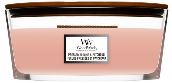 Woodwick Pressed Blooms & Patchouli Aromātiskā