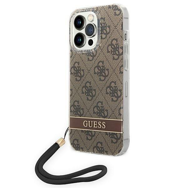 Guess GUOHCP14XH4STW Hardcase 4G Print Strap