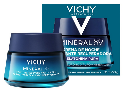 Vichy Minéral 89 Nakts mitrinošs atjaunojošs