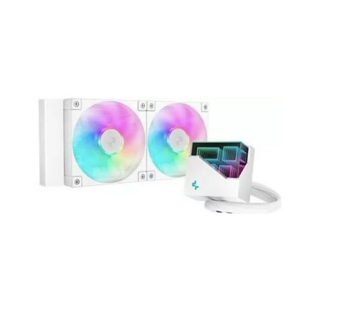 DeepCool LT240 Жидкостное охлаждение Intel / AMD (R-LT240-WHAMNC-G-1)