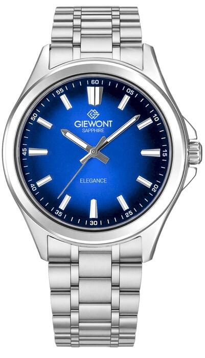 Giewont Elegance Sapphire Vīriešu pulkstenis / sudraba-zils (GW5160-B3)
