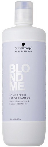 Schwarzkopf Professional BlondMe Bond Repair Purple Шампунь 1000ml (4067971081304)