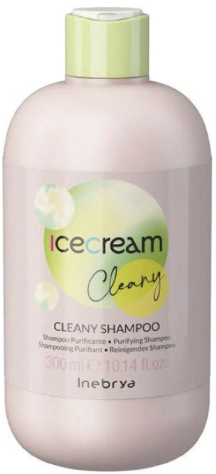 Inebrya Ice Cream Cleany Shampoo Шампунь 300ml (8008277263878)