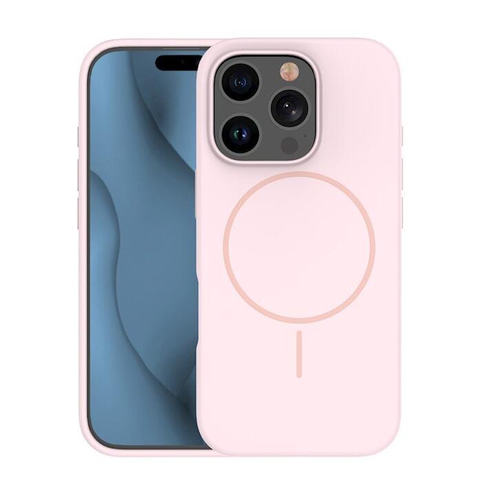 Mocco Silicone Thin Mag Чехол для Apple iPhone 16e (MO-STM-IP-16E-PI)