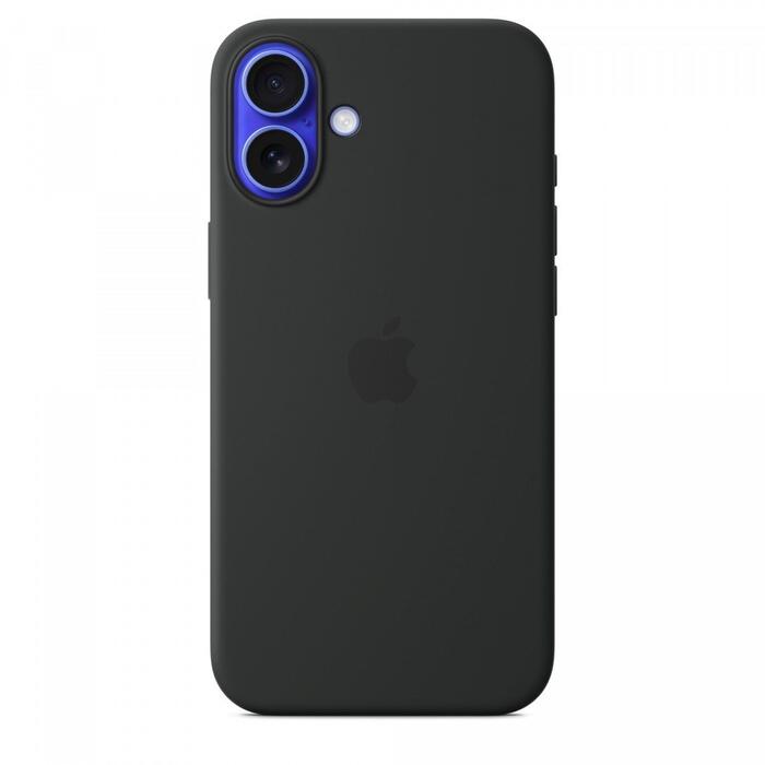 Apple Силиконовый чехол с MagSafe для iPhone 16 Plus Black (MYY93ZM/A)