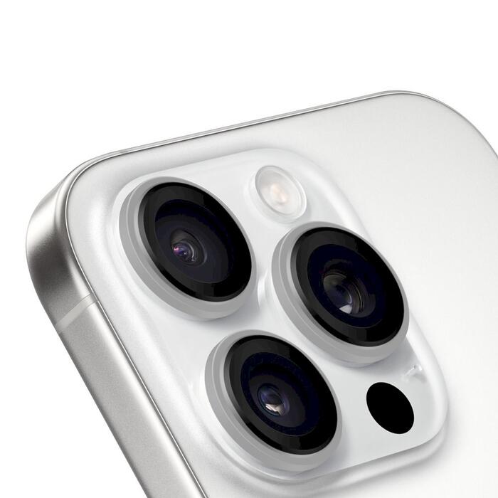 OBAL:ME Lens Protector Защита линз для Apple iPhone 16 Pro/16 Pro Max / белый титан (57983125802)