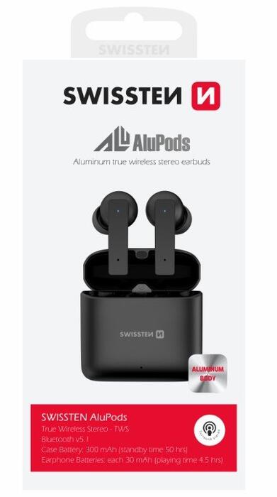 Swissten ALUPODS PRO TWS Bluetooth Stereo