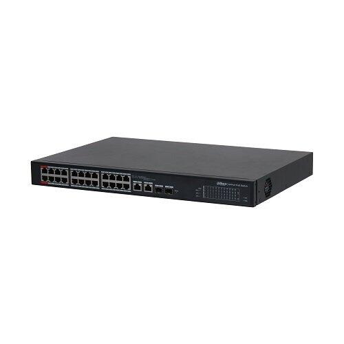 Dahua S4101-24ET2GF-360-C PoE Коммутатор 24 Порта / 360Вт (4101-24ET360)
