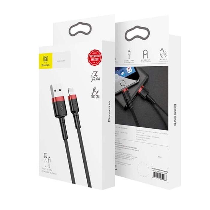 Baseus Cafule Lightning USB Kabelis 2A