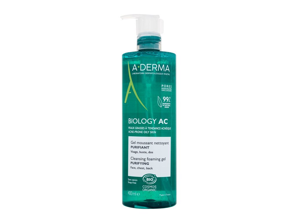 A-Derma Biology AC Очищающее средство Гель 400ml (3282770153002)