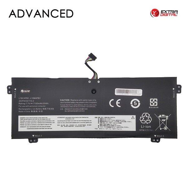 ExtraDigital L16C4PB1 Аккумуляторная батарея для портативного компьютера Lenovo L16C4PB1 (NB482160)
