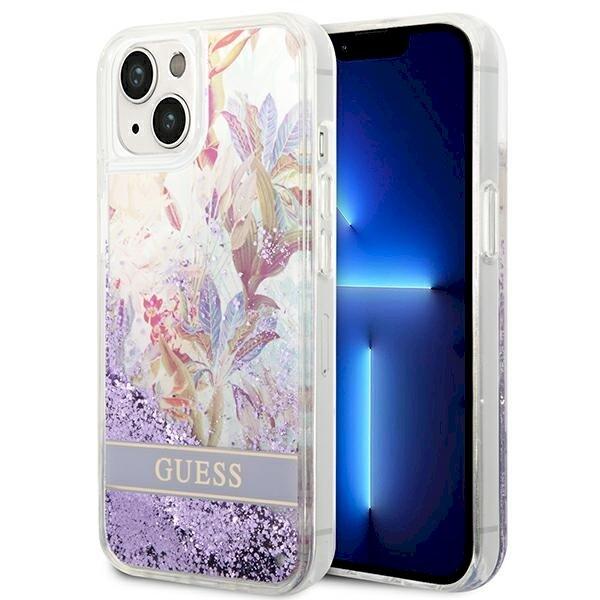 Guess GUHCP14MLFLSU Flower Liquid Glitter Aizsargapvalks