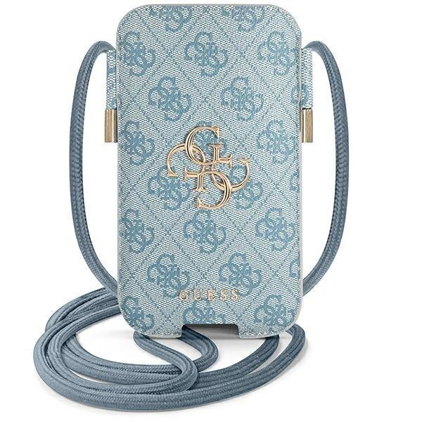 Guess Torebka GUPHL4GMGBL 6,7" hardcase 4G Big Metal Logo Защитный чехол / синий (GUPHL4GMGBL)