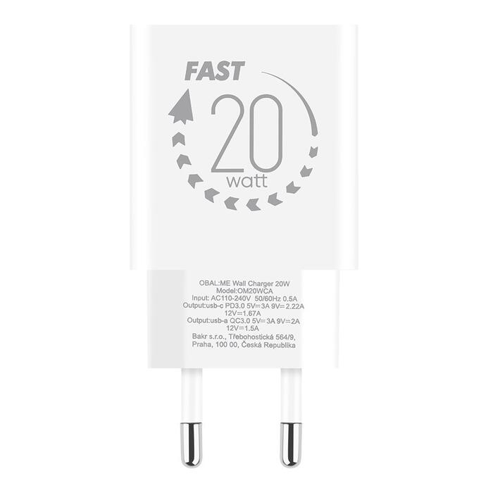 OBAL:ME Wall Charger Tīkla lādētājs USB-A