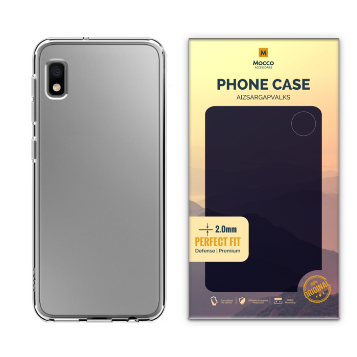 Mocco Original Clear Case 2mm Aizmugurējais