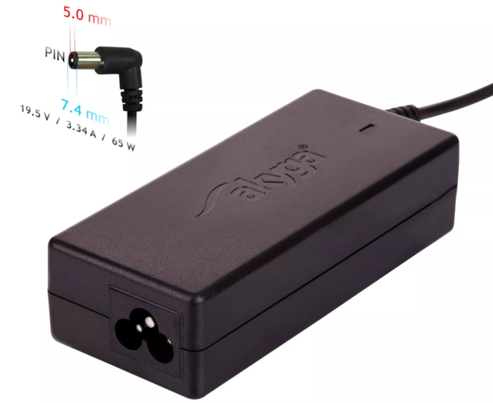 Akyga AK-ND-05 Portatīvā datora lādētājs 65W