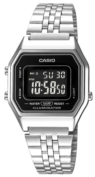 CASIO LA680WA-1BDF Sieviešu pulkstenis (CA0098)