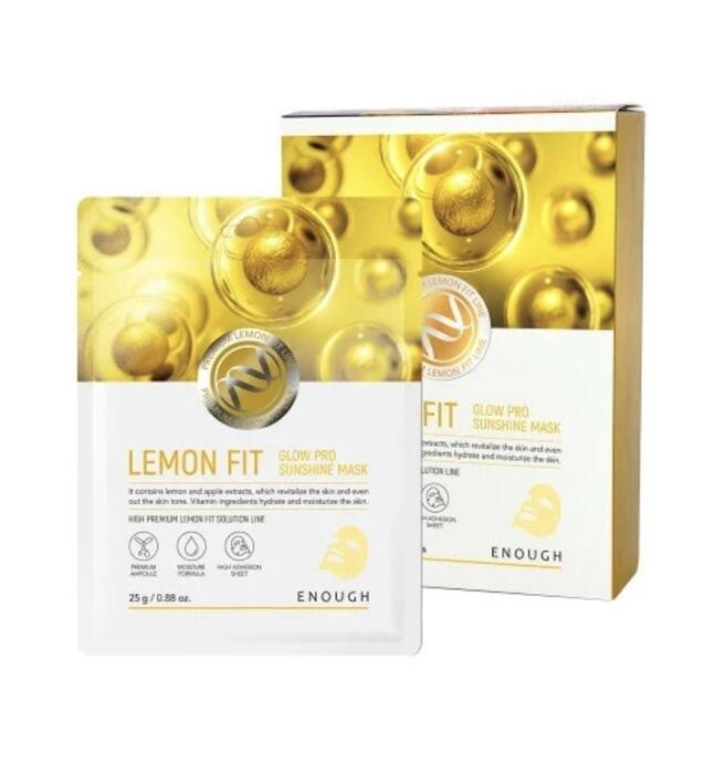 Enough Lemon Fit Glow Sunshine Sejas